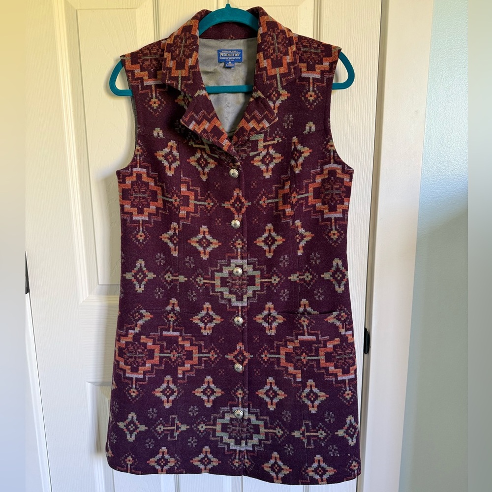 Vintage Pendleton Wool Dress